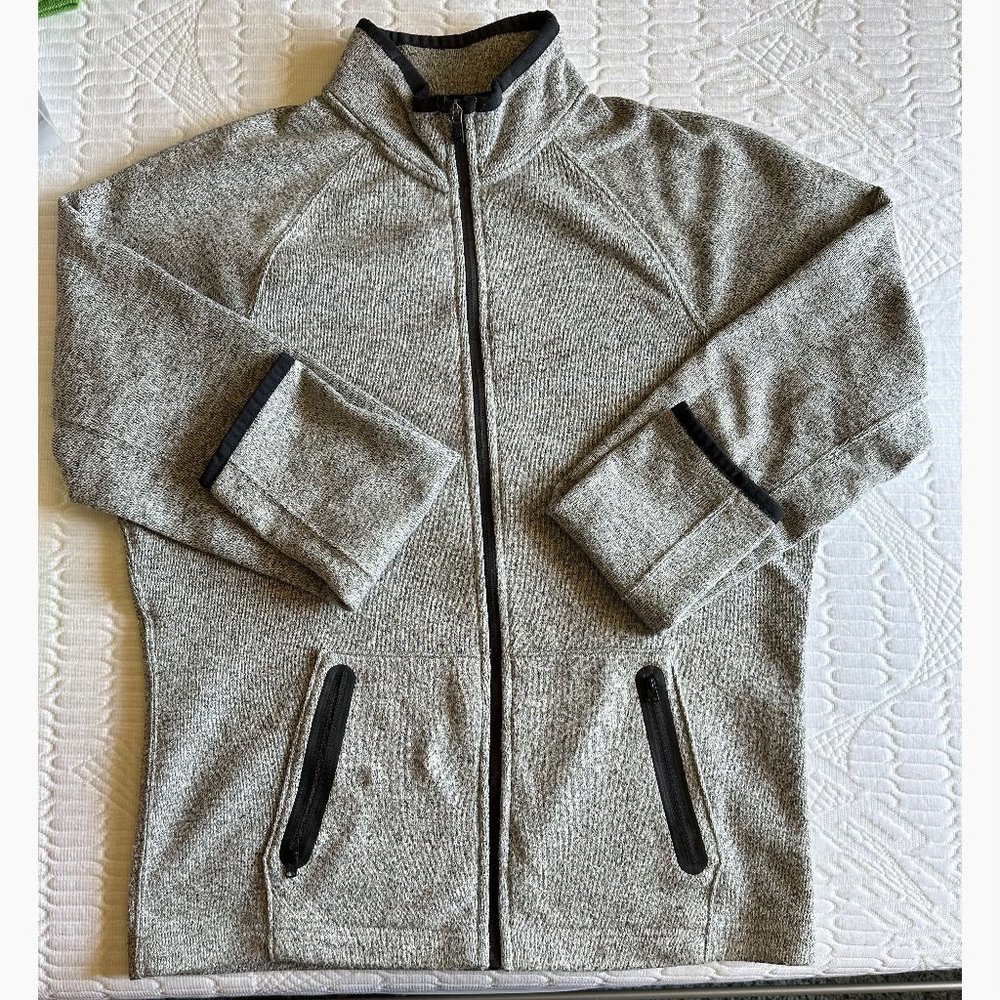 Mens Abercrombie & Fitch Full Zip Sweater